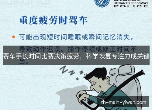 赛车手长时间比赛决策疲劳，科学恢复专注力成关键